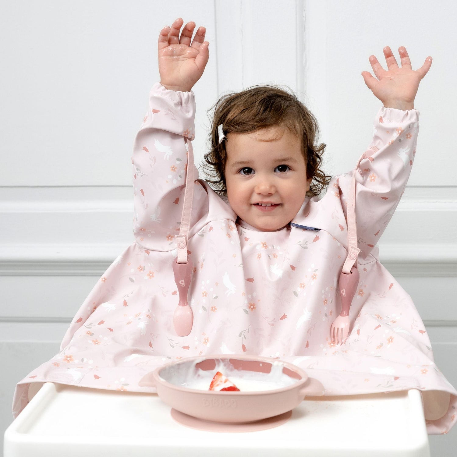 Bibado Coverall Long-Sleeve Weaning Bib