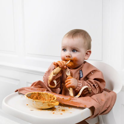Bibado Coverall Long-Sleeve Weaning Bib