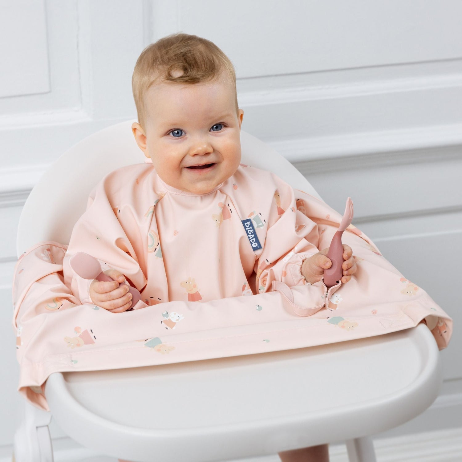 Bibado Coverall Long-Sleeve Weaning Bib