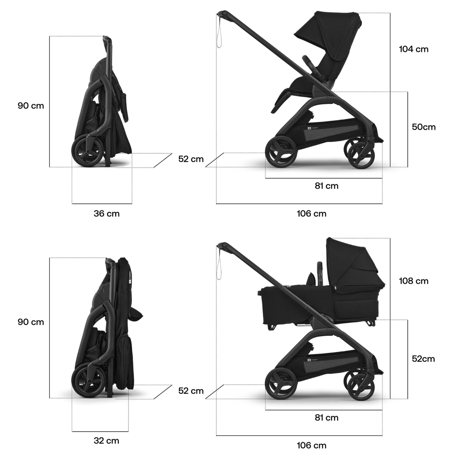 Bugaboo Dragonfly Plus 2in1 Pushchair