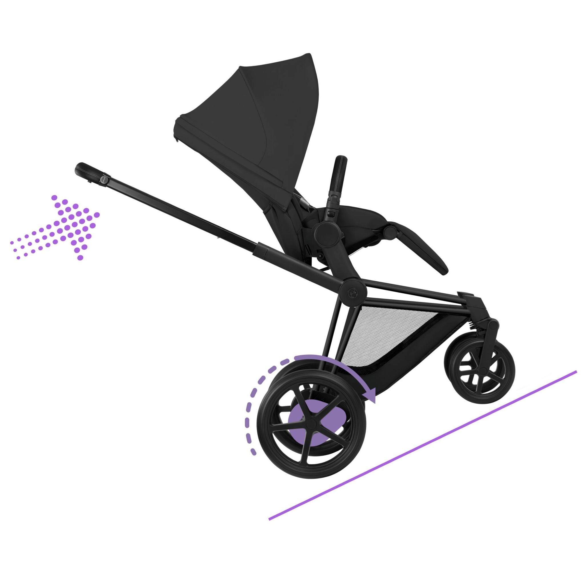 Cybex ePriam Comfort &amp; Foldable Carry Cot Set