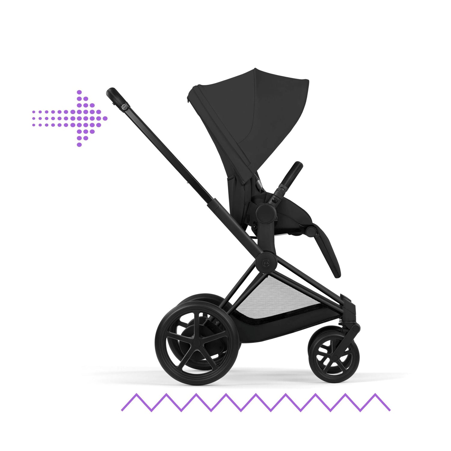 Cybex ePriam Comfort &amp; Foldable Carry Cot Set