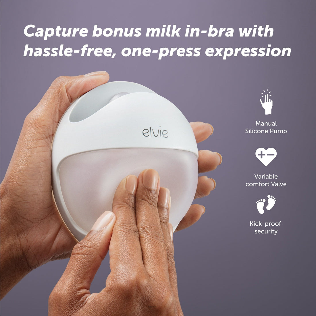 Elvie Curve Wearable Manual Pump