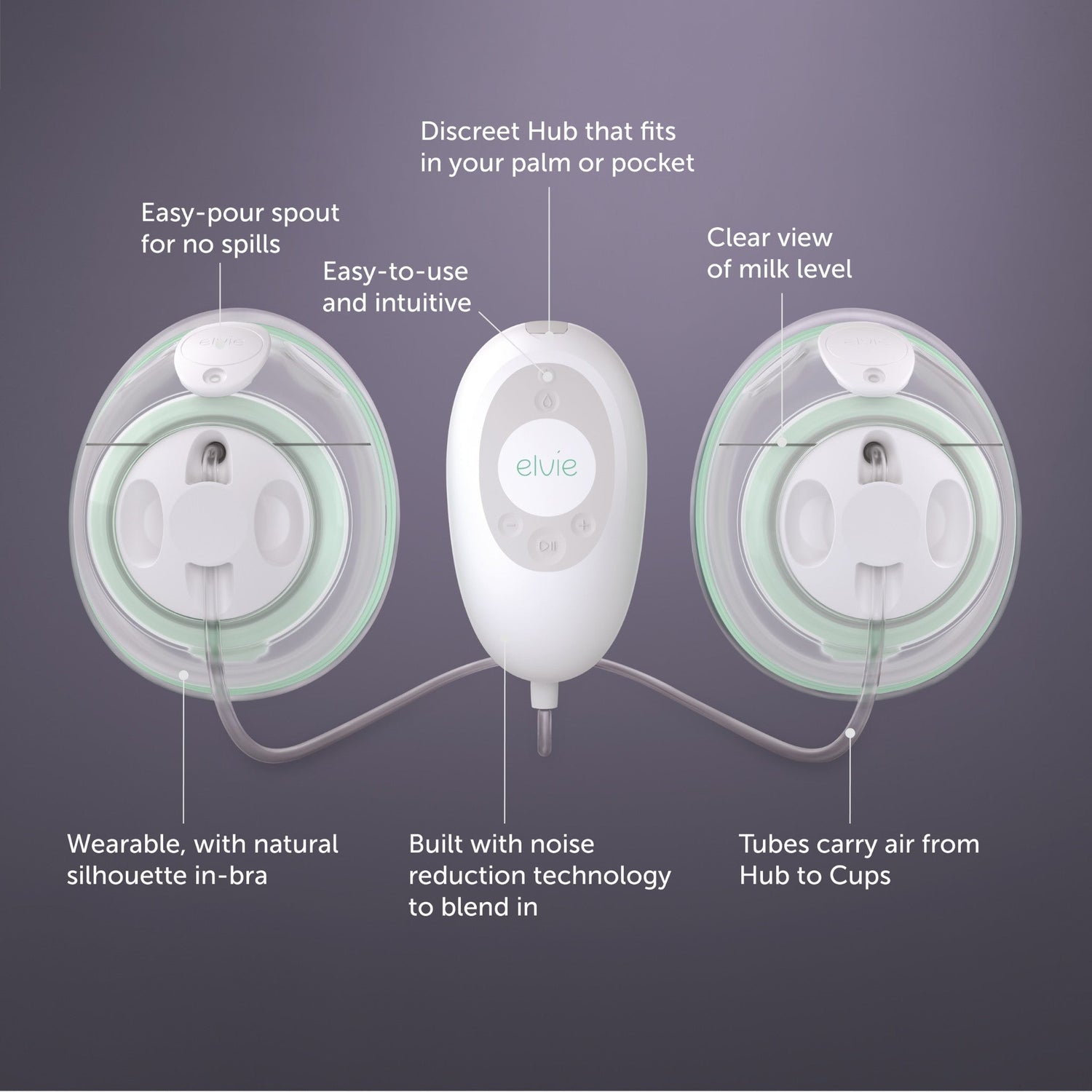 Elvie Stride Double Electric Breast Pump