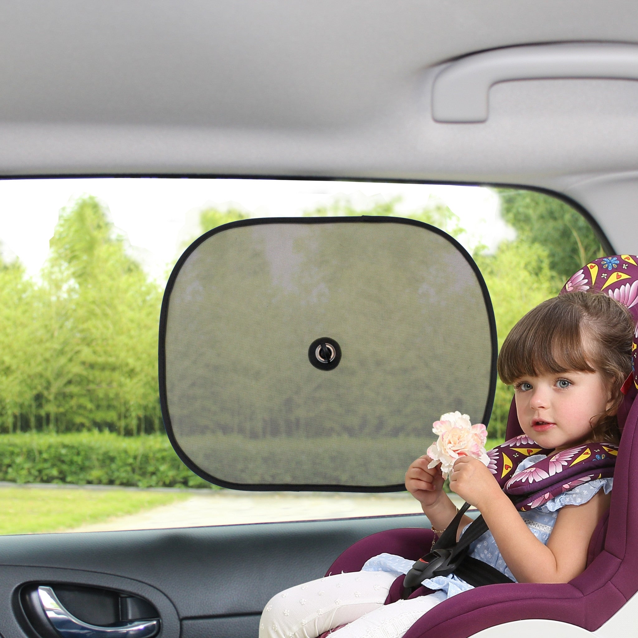 Ezimoov Car Window Suction Cup Sun Shade