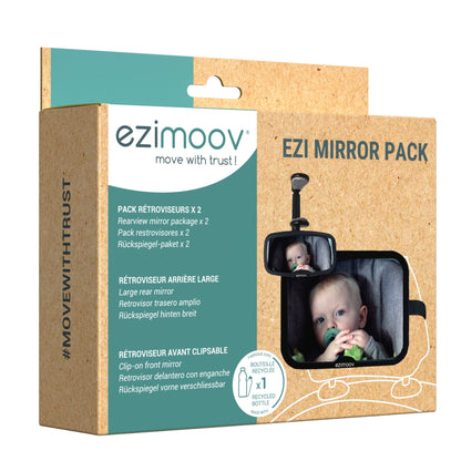 Ezimoov Mirror Pack - Mirror and Car Seat Mirror