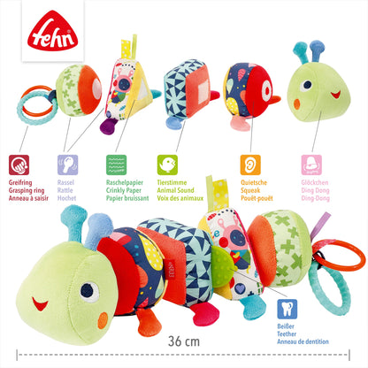 Fehn Activity Puzzle Raupe