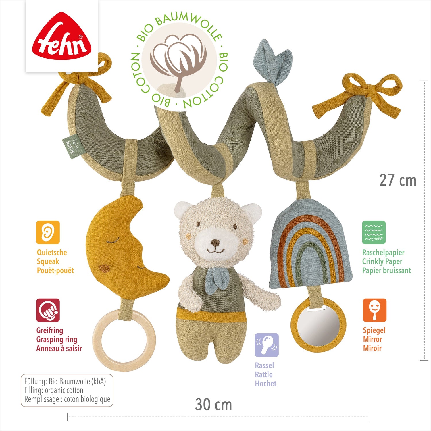 Fehn Activity Spiral Bear