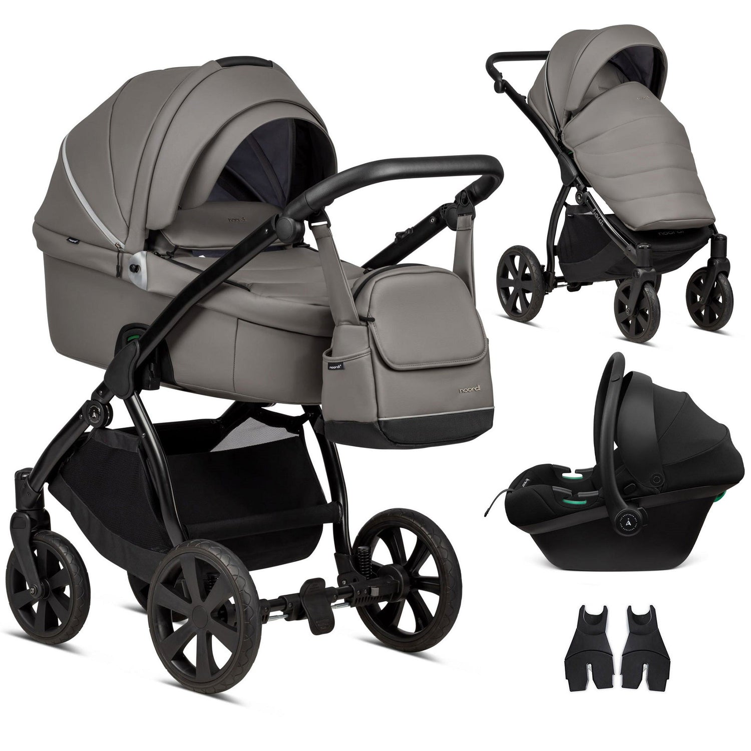 Noordi Fjordi Leather 3in1 + Car Seat