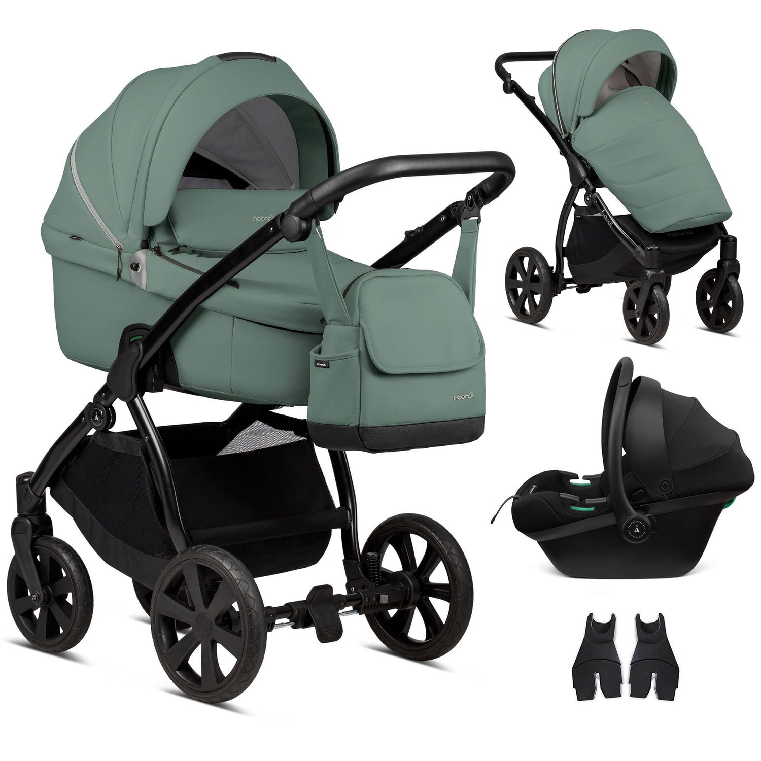 Noordi Fjordi Leather 3in1 + Car Seat