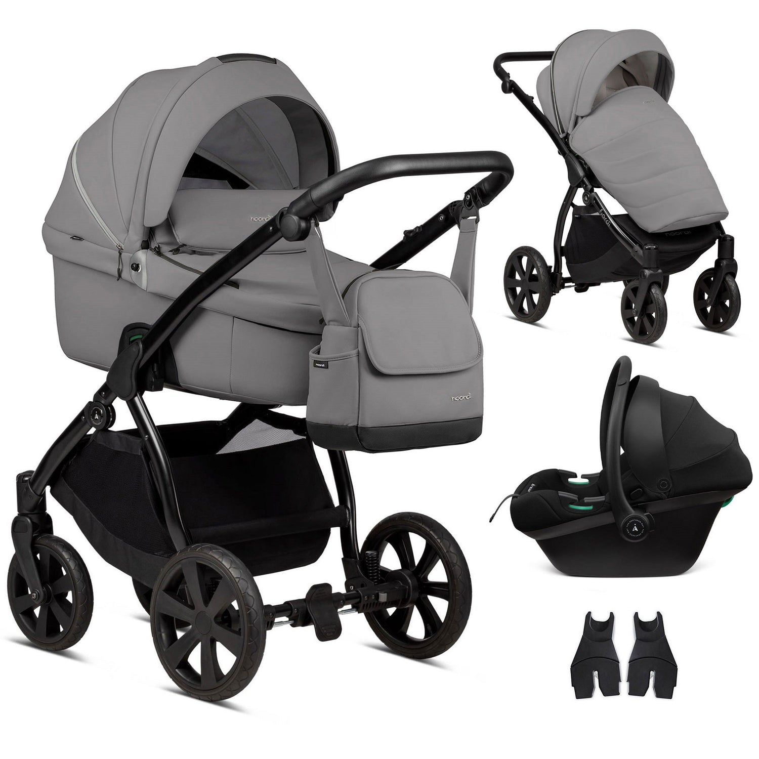 Noordi Fjordi Leather 3in1 + Car Seat