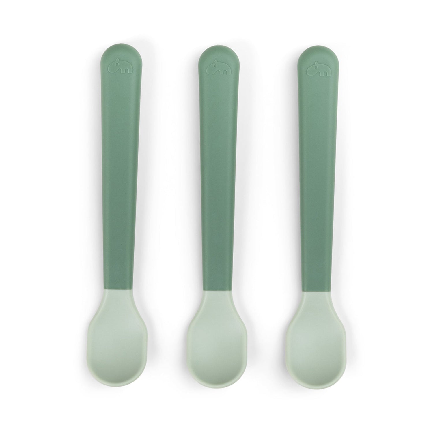 Donebydeer Foodie Easy Grip Baby Spoon 3 Pack