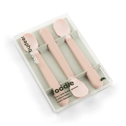 Donebydeer Foodie Easy Grip Baby Spoon 3 Pack