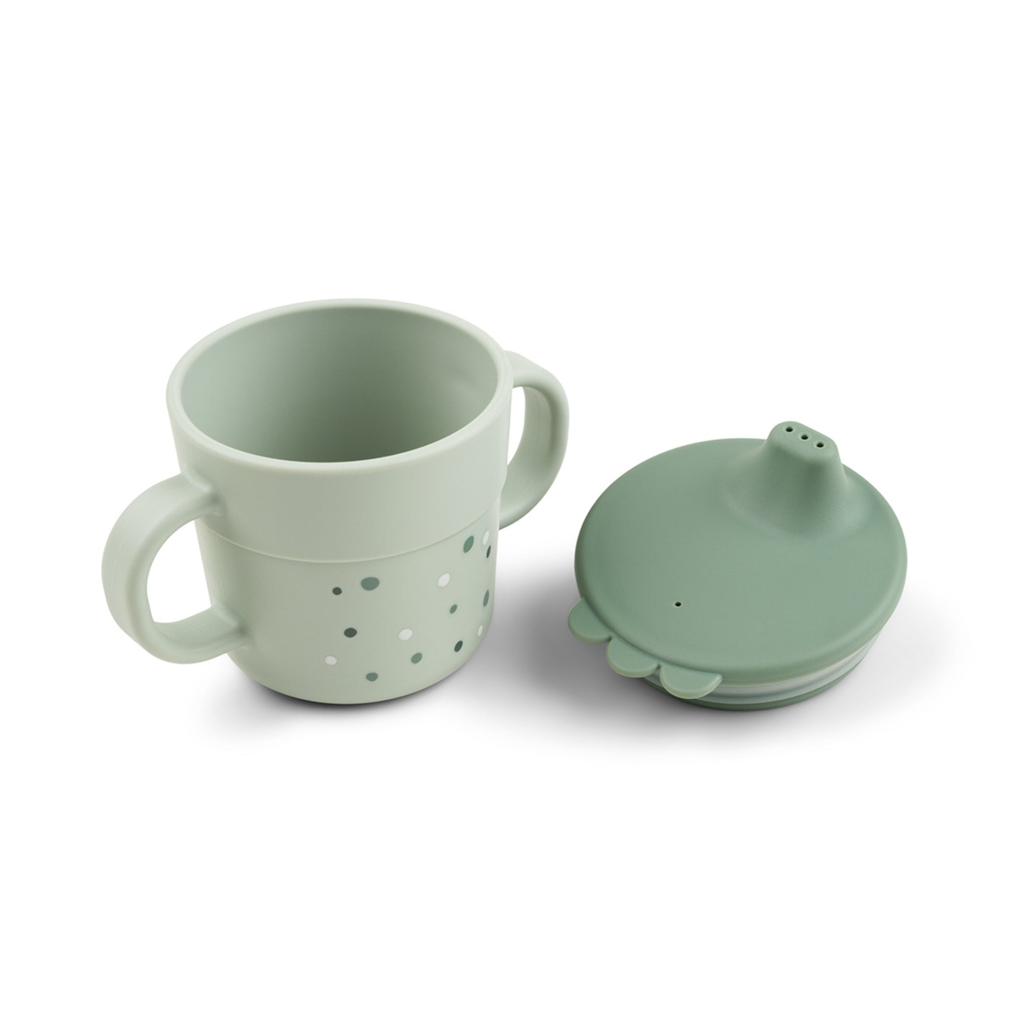 Donebydeer Foodie Spout Cup Happy Dots