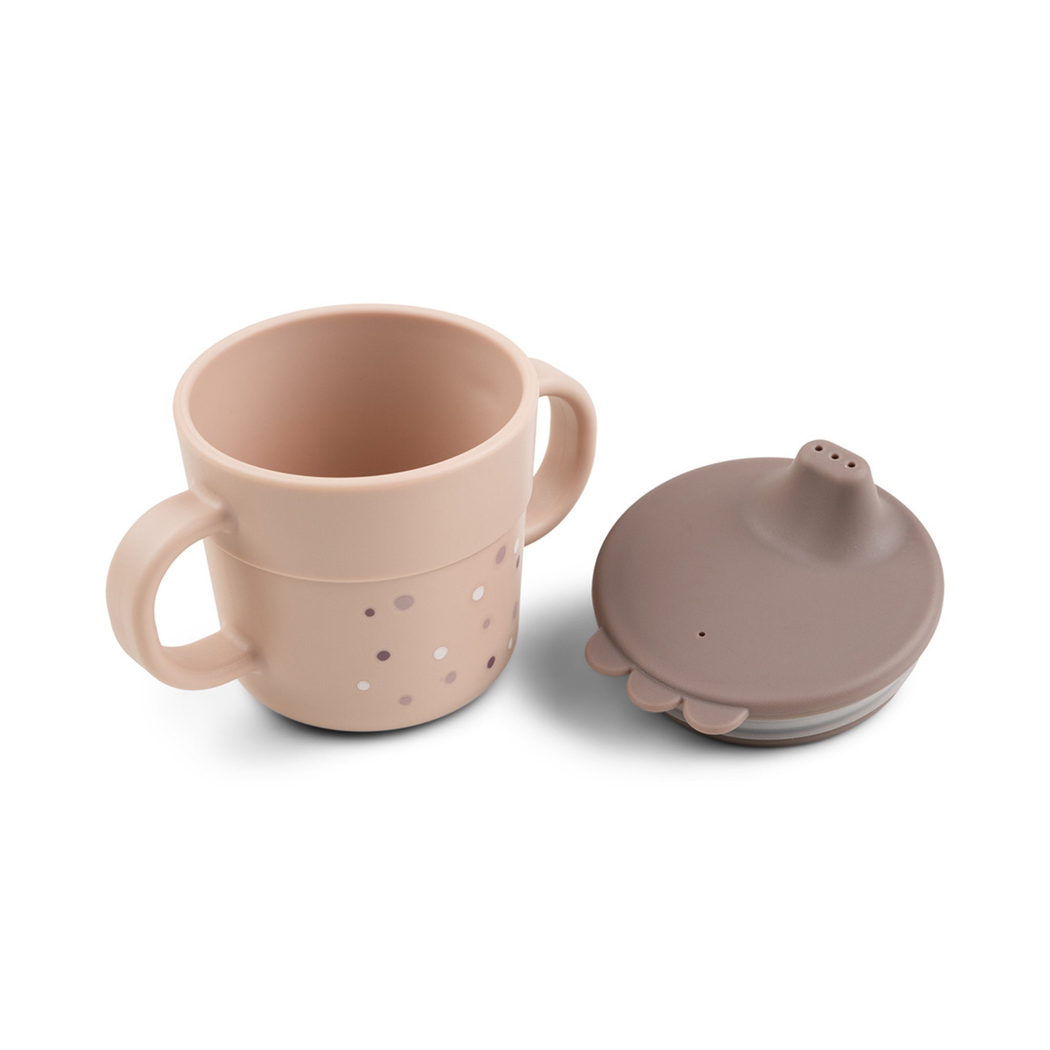 Donebydeer Foodie Spout Cup Happy Dots