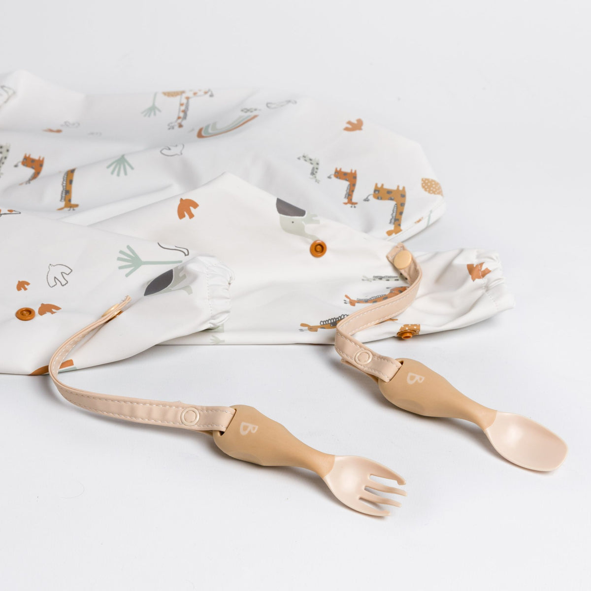 Bibado Handi Cutlery Attachable Baby Cutlery - 2-Pack