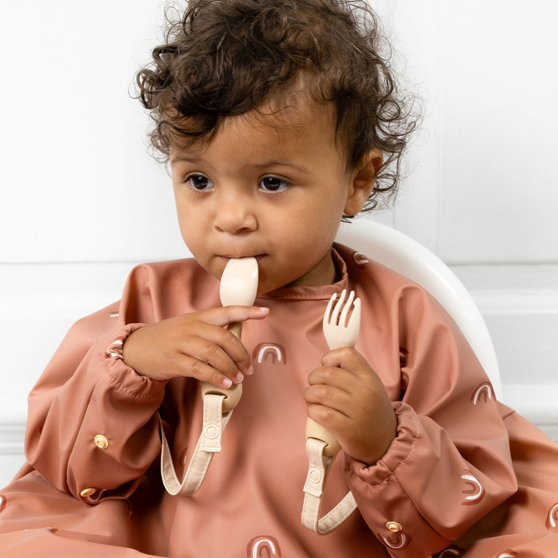 Bibado Handi Cutlery Attachable Baby Cutlery - 2-Pack