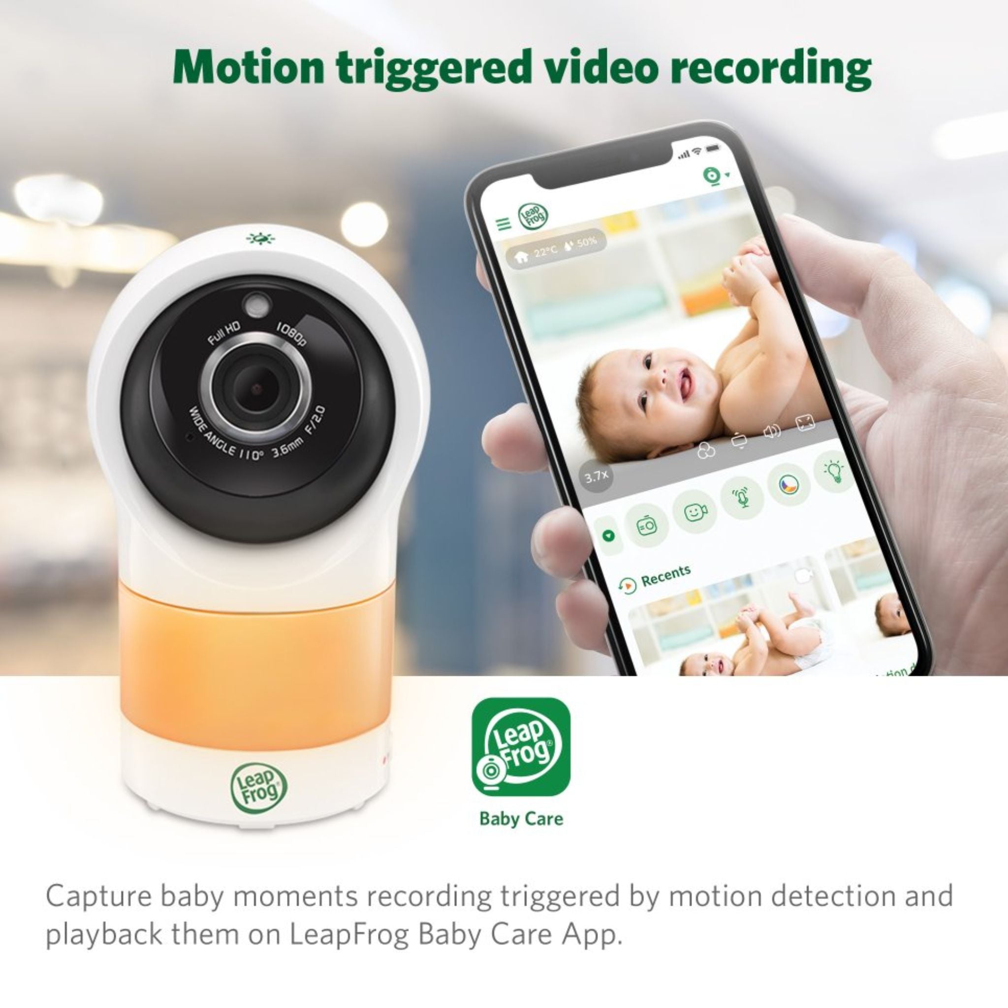 LeapFrog LF1911HD Smart Baby Cam