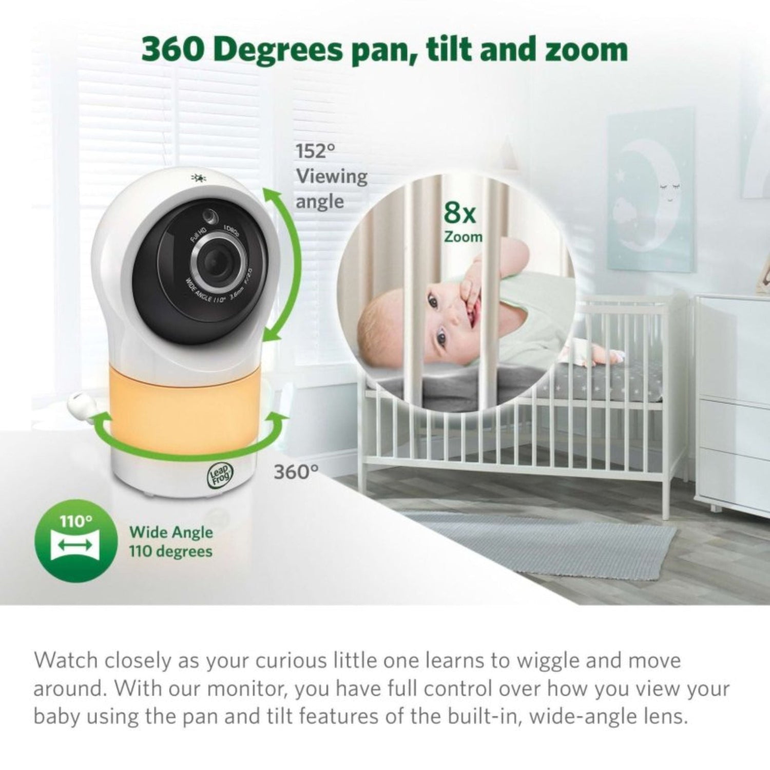 LeapFrog LF1911HD Smart Baby Cam