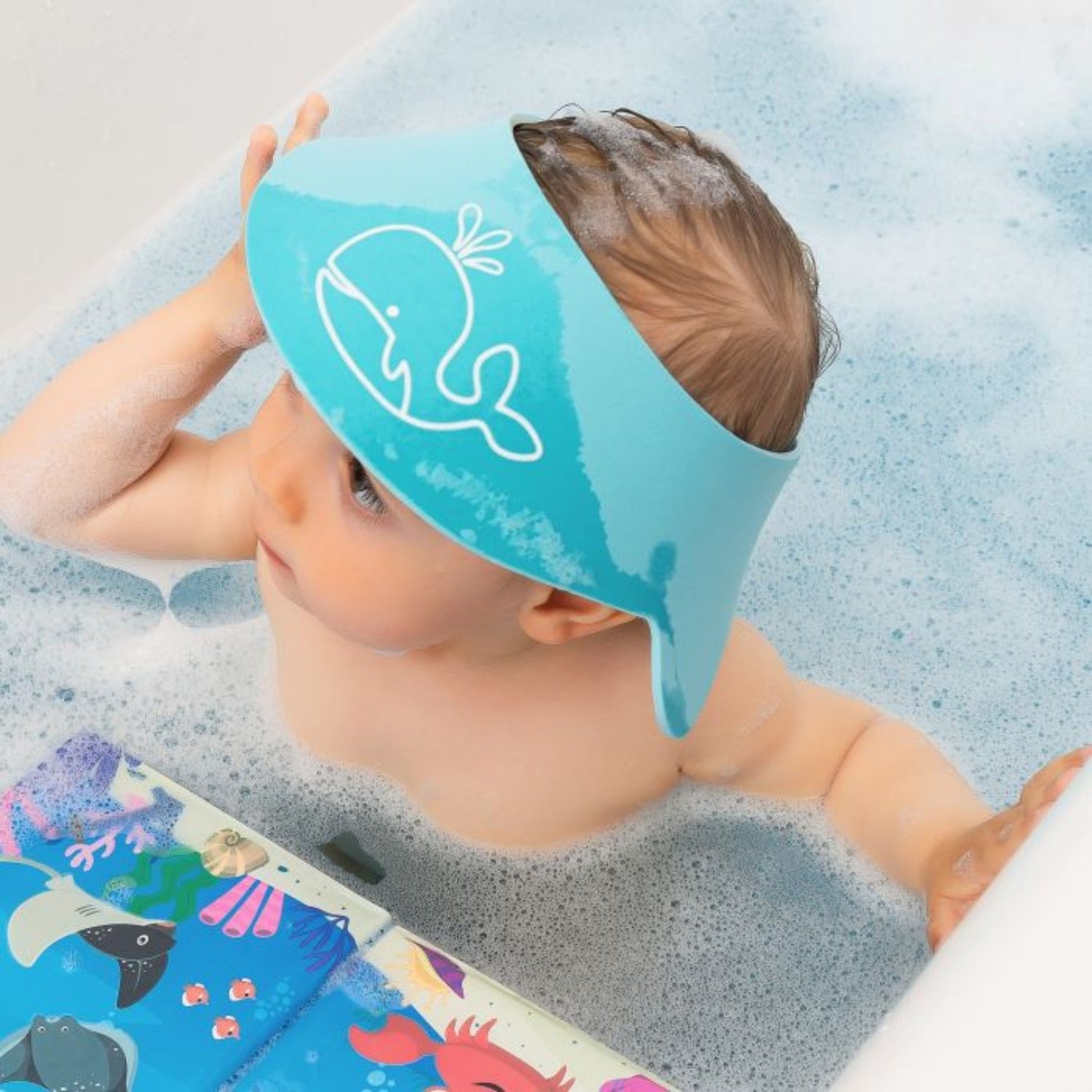 Reer My Happy Bath Cap - Adjustable Shampoo Shield