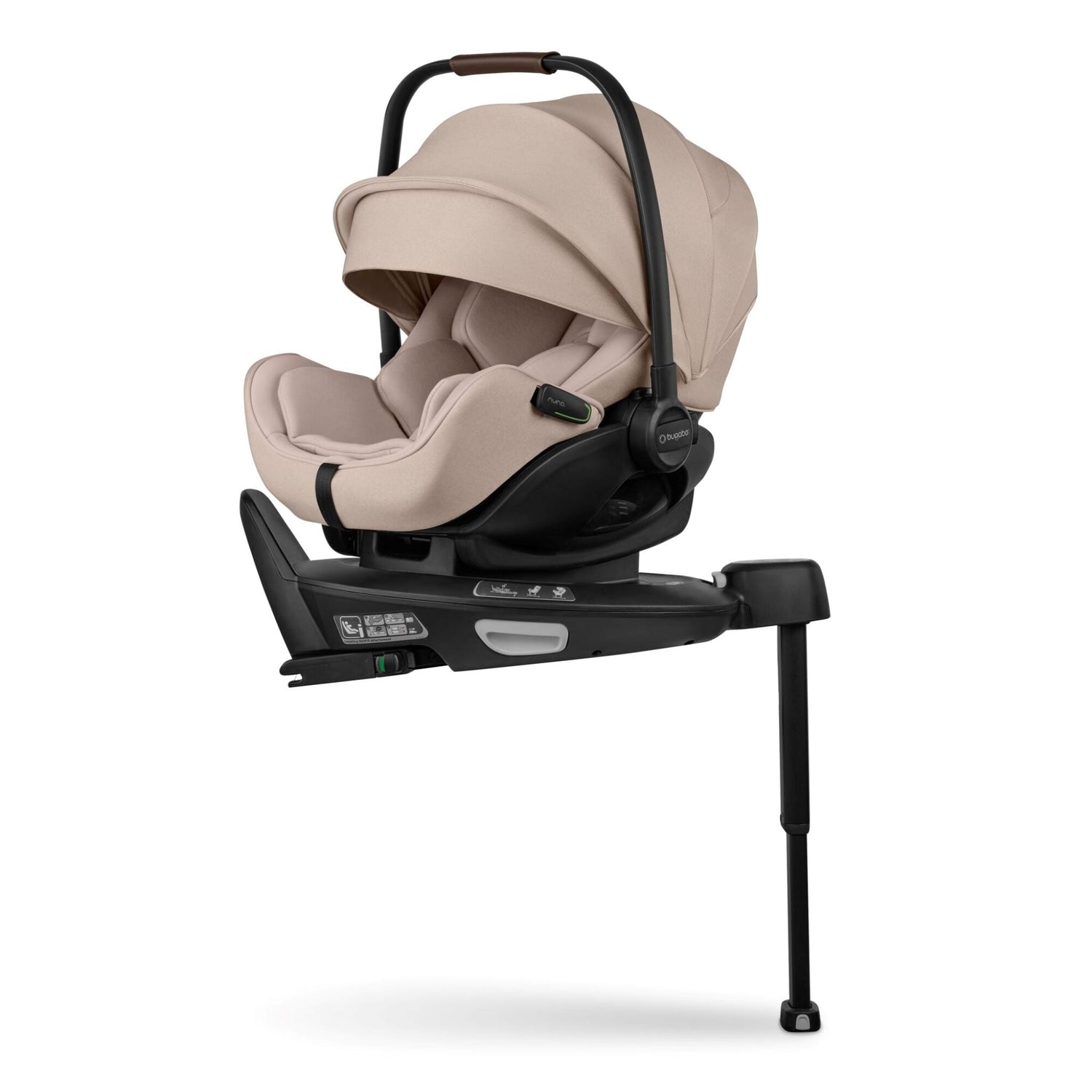 nuna and bugaboo Bugaboo Otter Car Seat by Nuna Mineral Washed Black