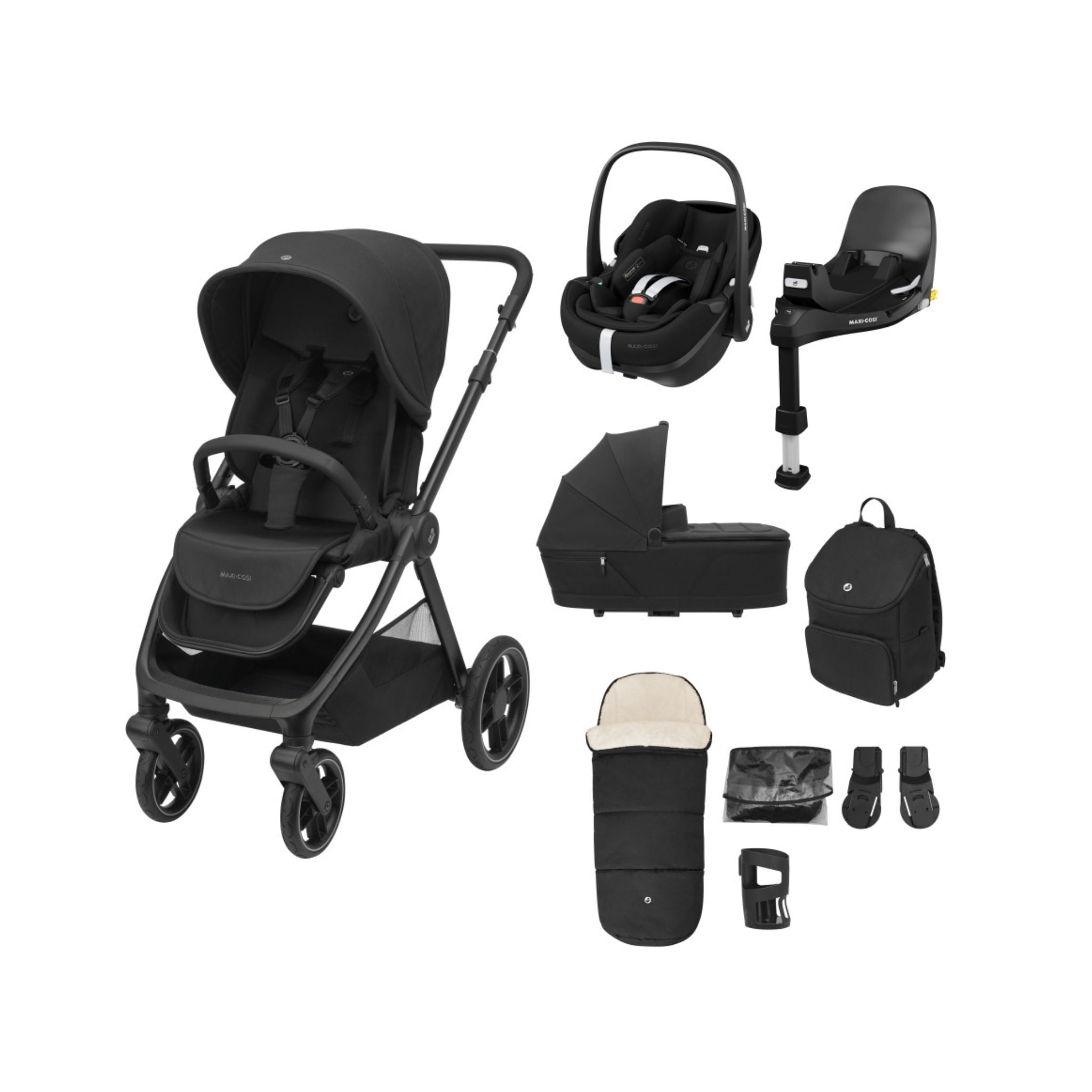 oxford maxi cosi Maxi-Cosi Oxford 9 Piece Premium Bundle Black
