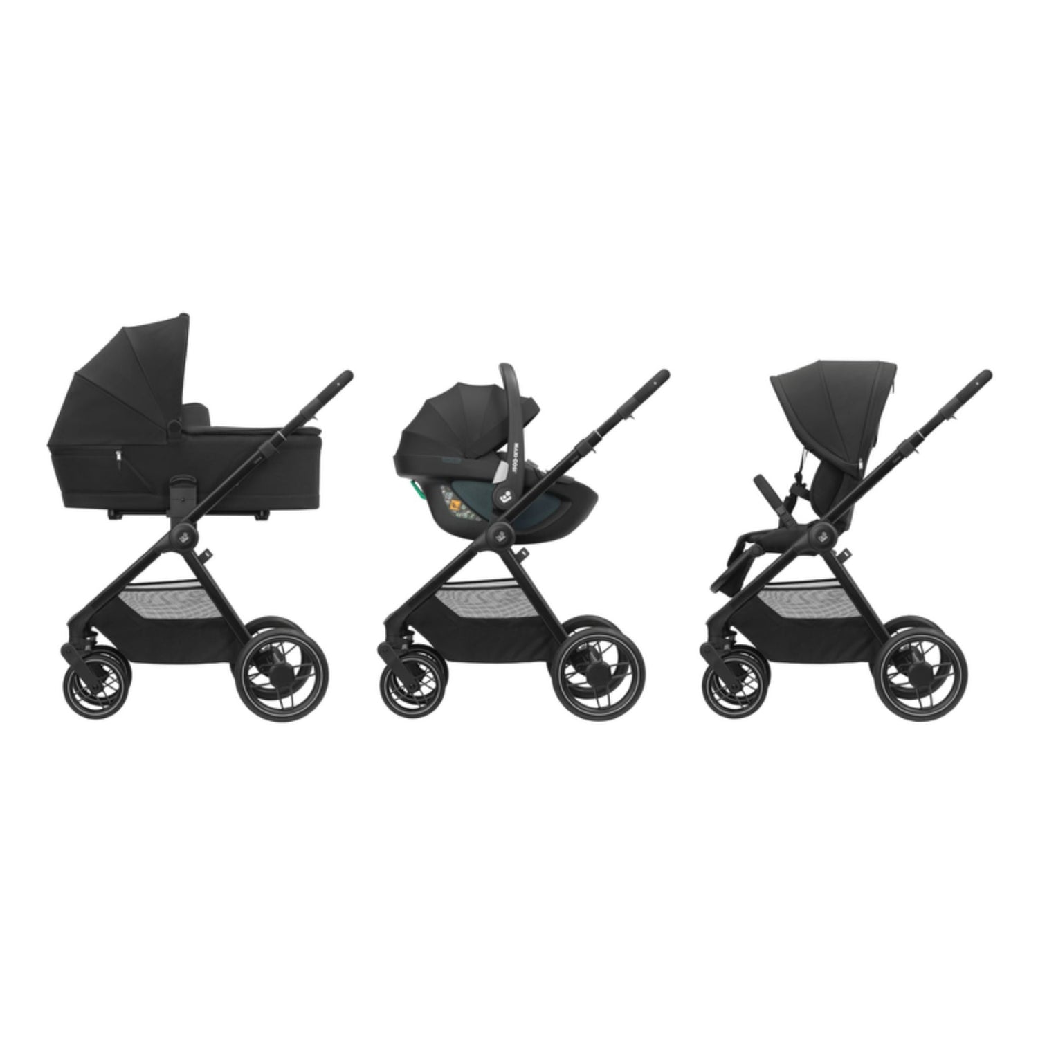 maxi cosi oxford bundle Maxi-Cosi Oxford 9 Piece Complete Bundle Twillic Black