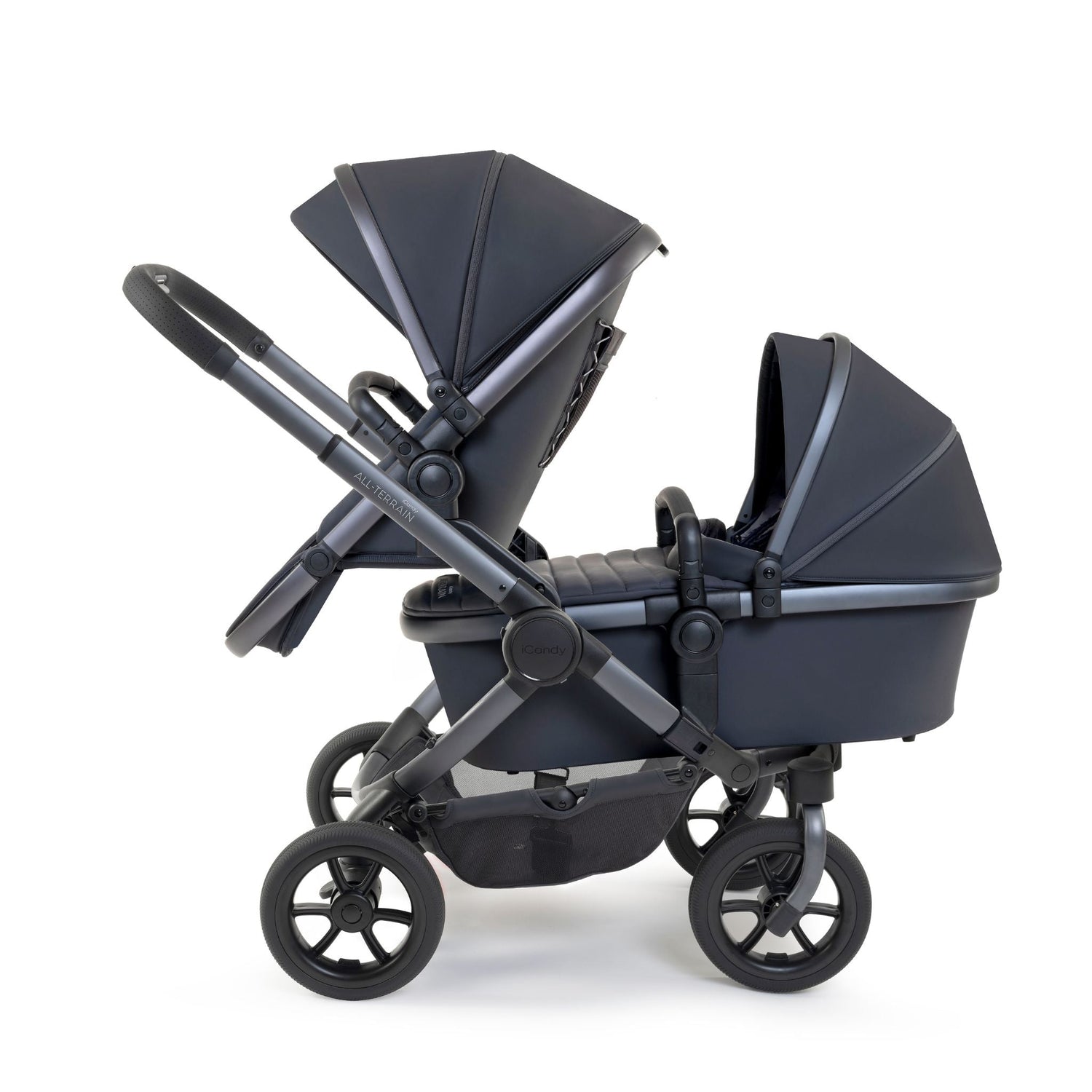 iCandy Peach All Terrain 7 Storm Double Pushchair