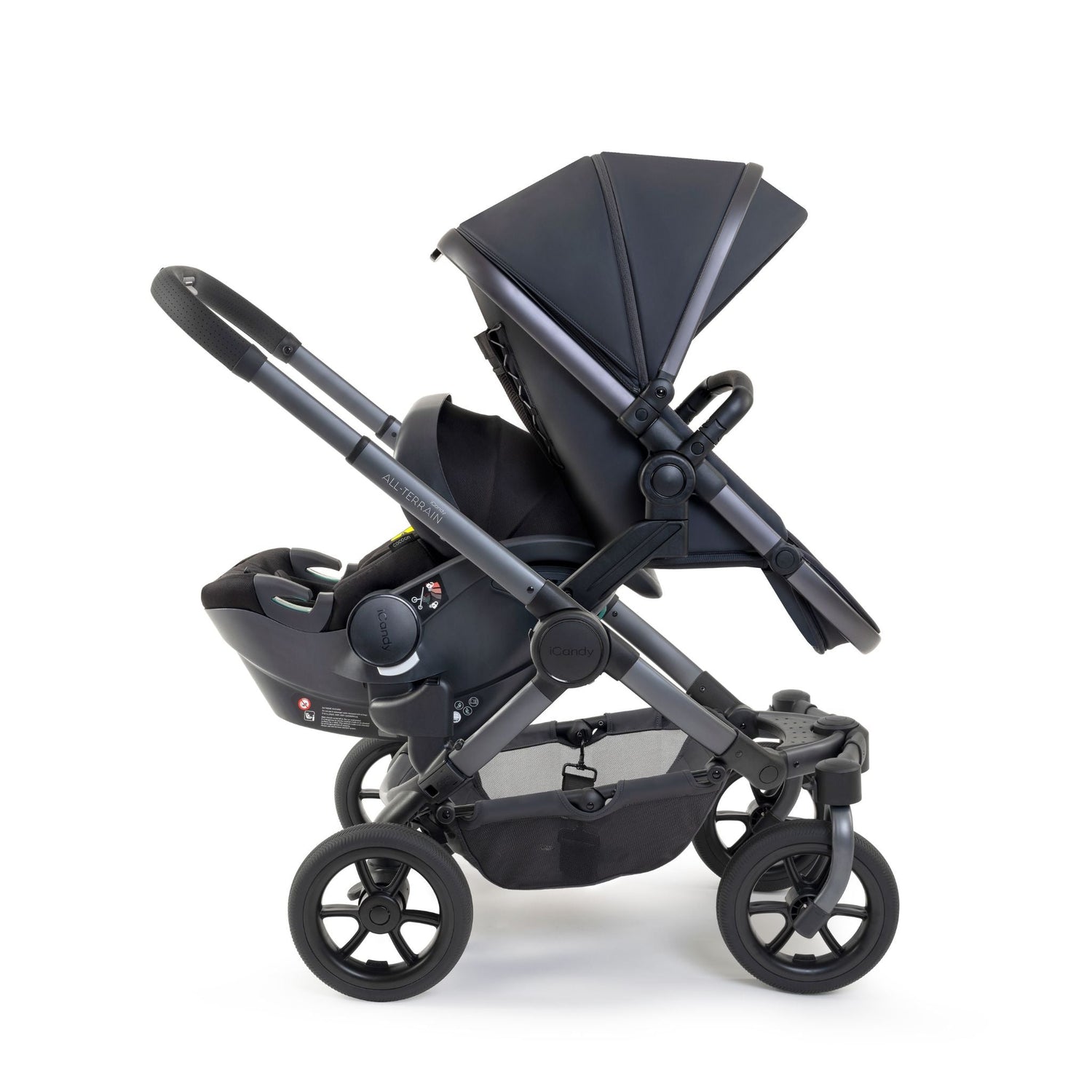 iCandy Peach All Terrain 7 Storm Double Pushchair