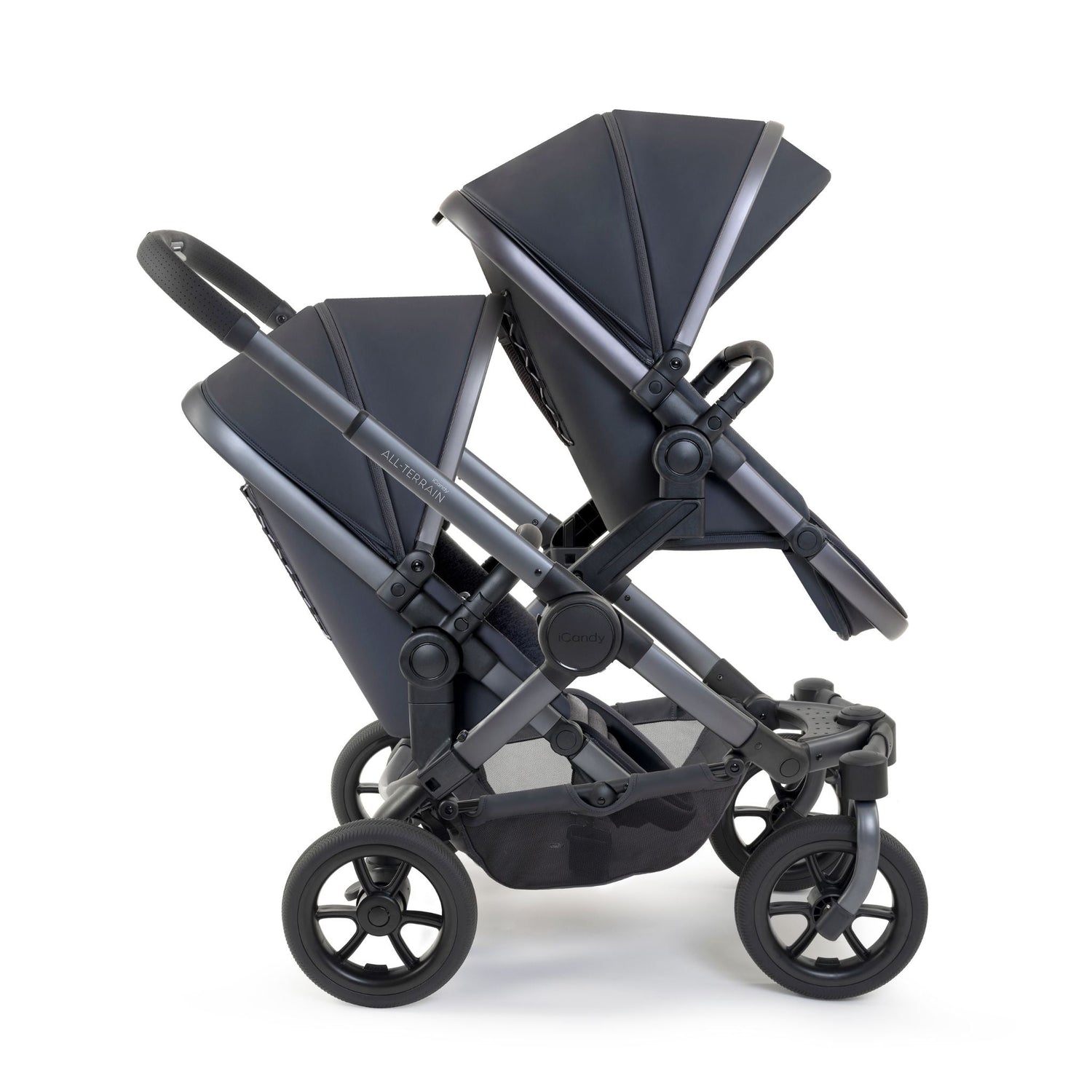 iCandy Peach All Terrain 7 Storm Twin Pushchair