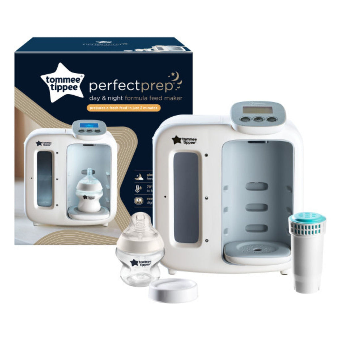 Tommee Tippee Perfect Prep Day &amp; Night White