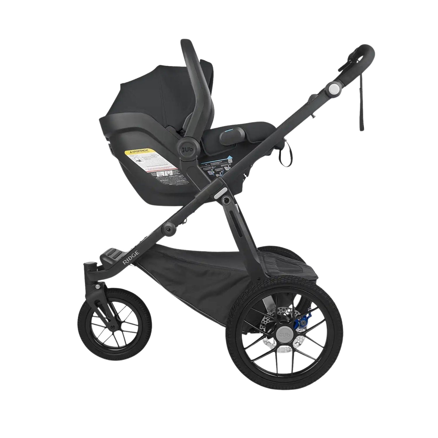 uppababy ridge adapter UPPAbaby RIDGE Adapter for MESA/CARRY COT BLACK