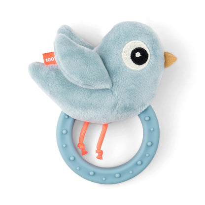 Donebydeer Sensory Rattle Wth Teether Birdie