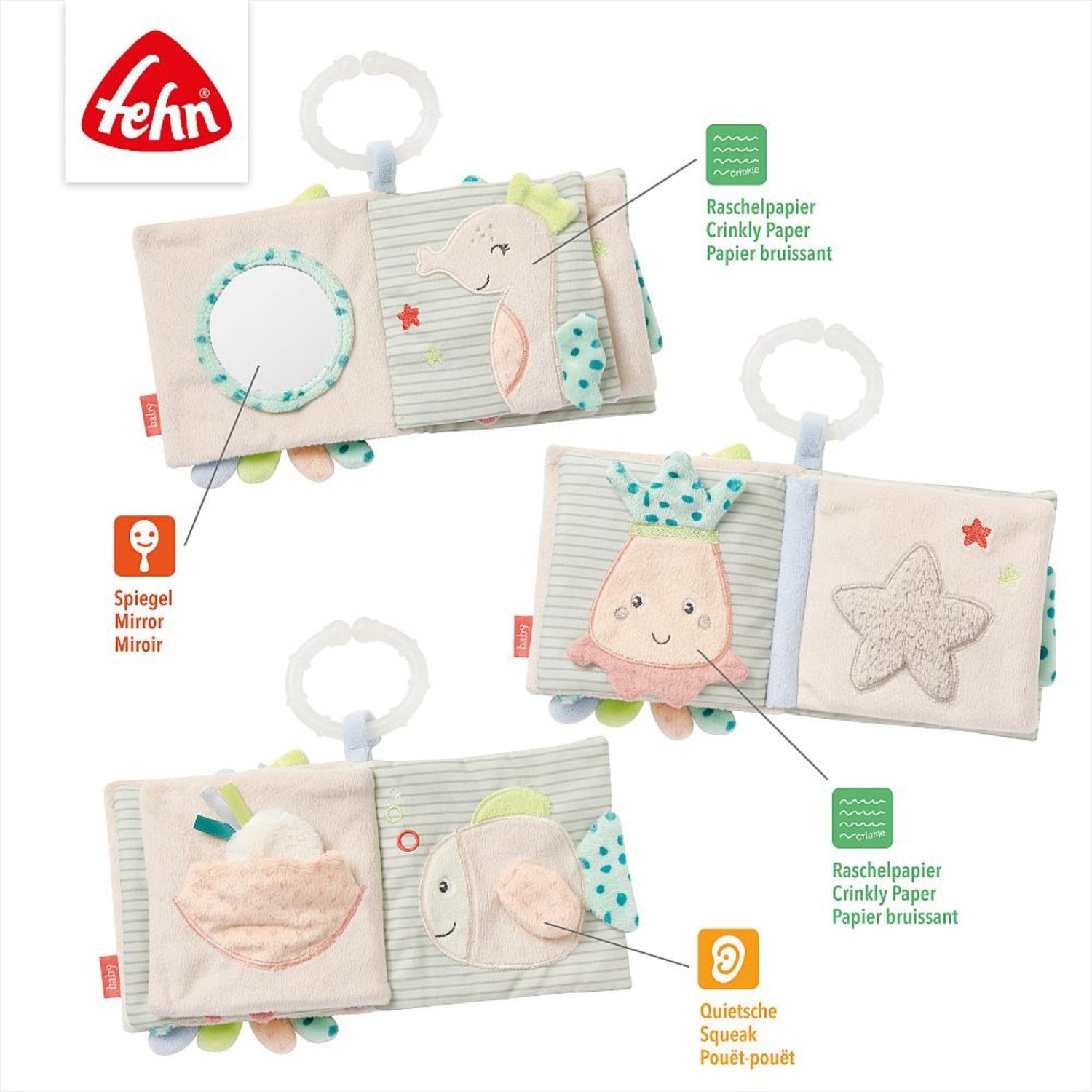 Fehn Soft Book Octopus