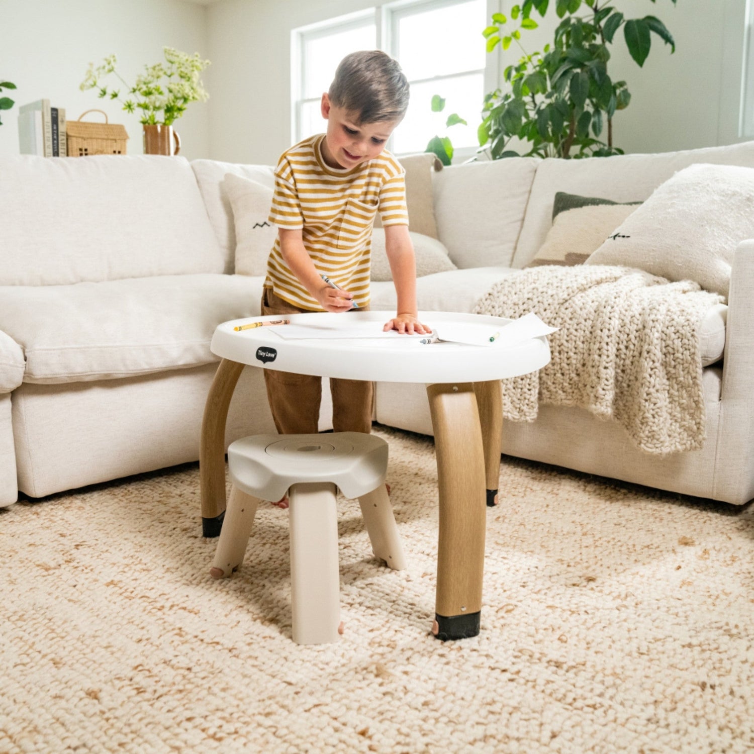 Tiny Love Stationary Activity Center Black &amp; White