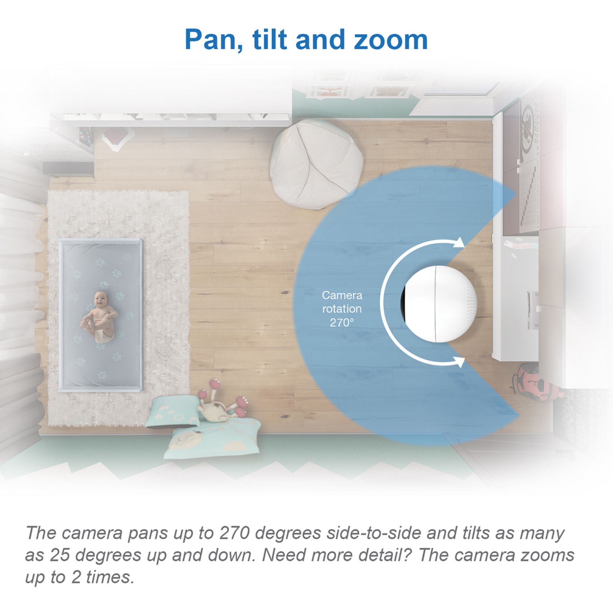 VTech VM5463 Video Baby Monitor