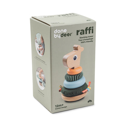 Donebydeer Wooden Stacking Tower Raffi