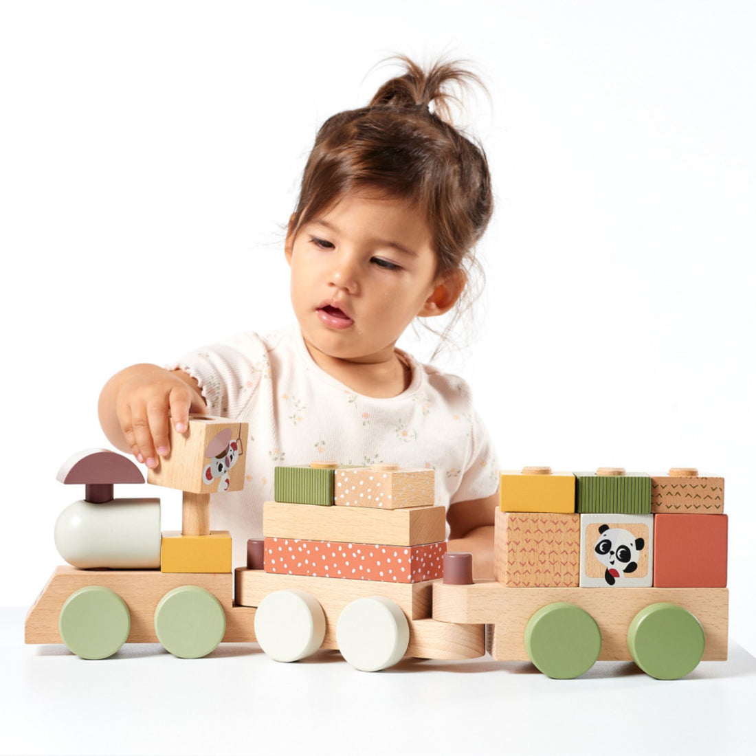 Tiny Love Wooden Stacking Train