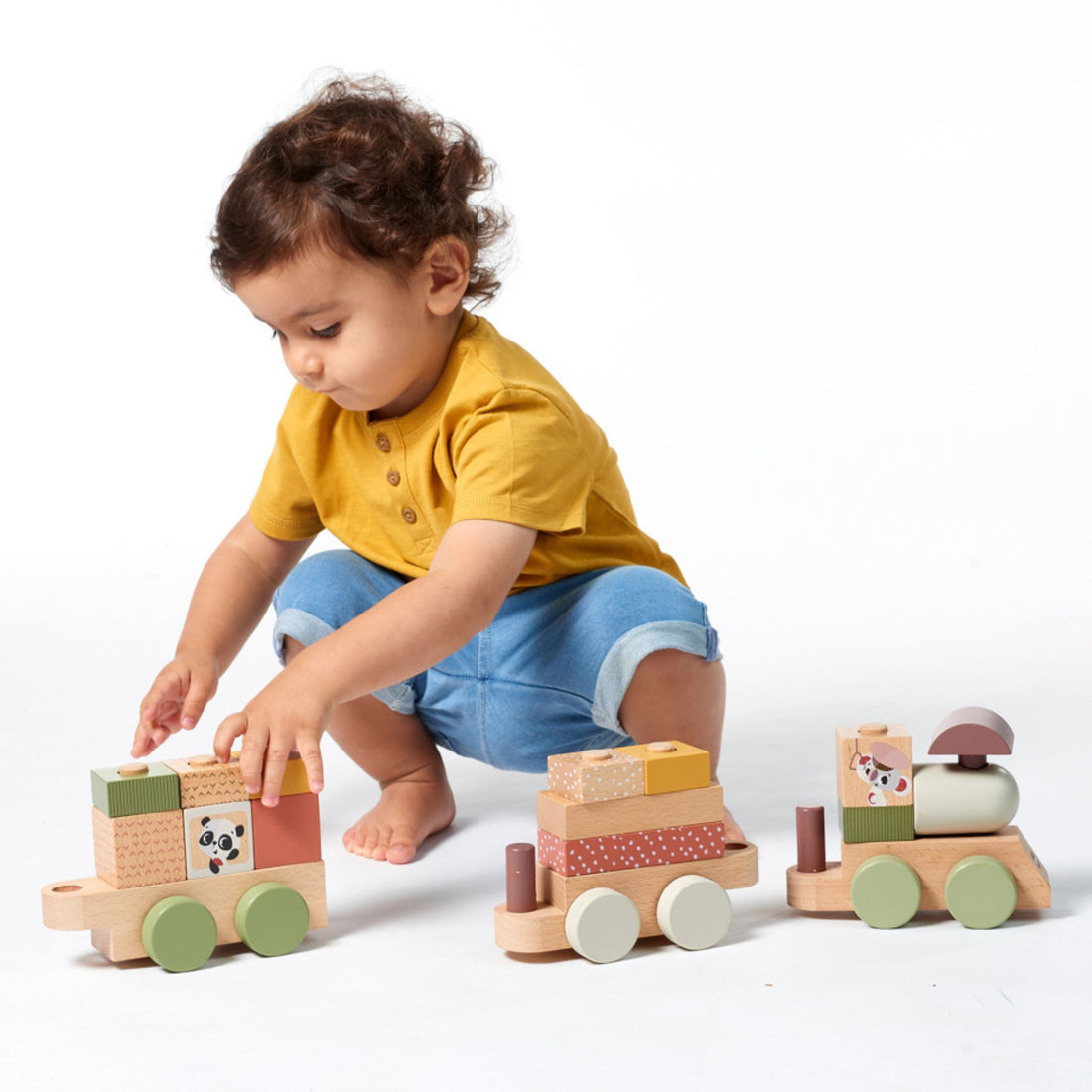 Tiny Love Wooden Stacking Train