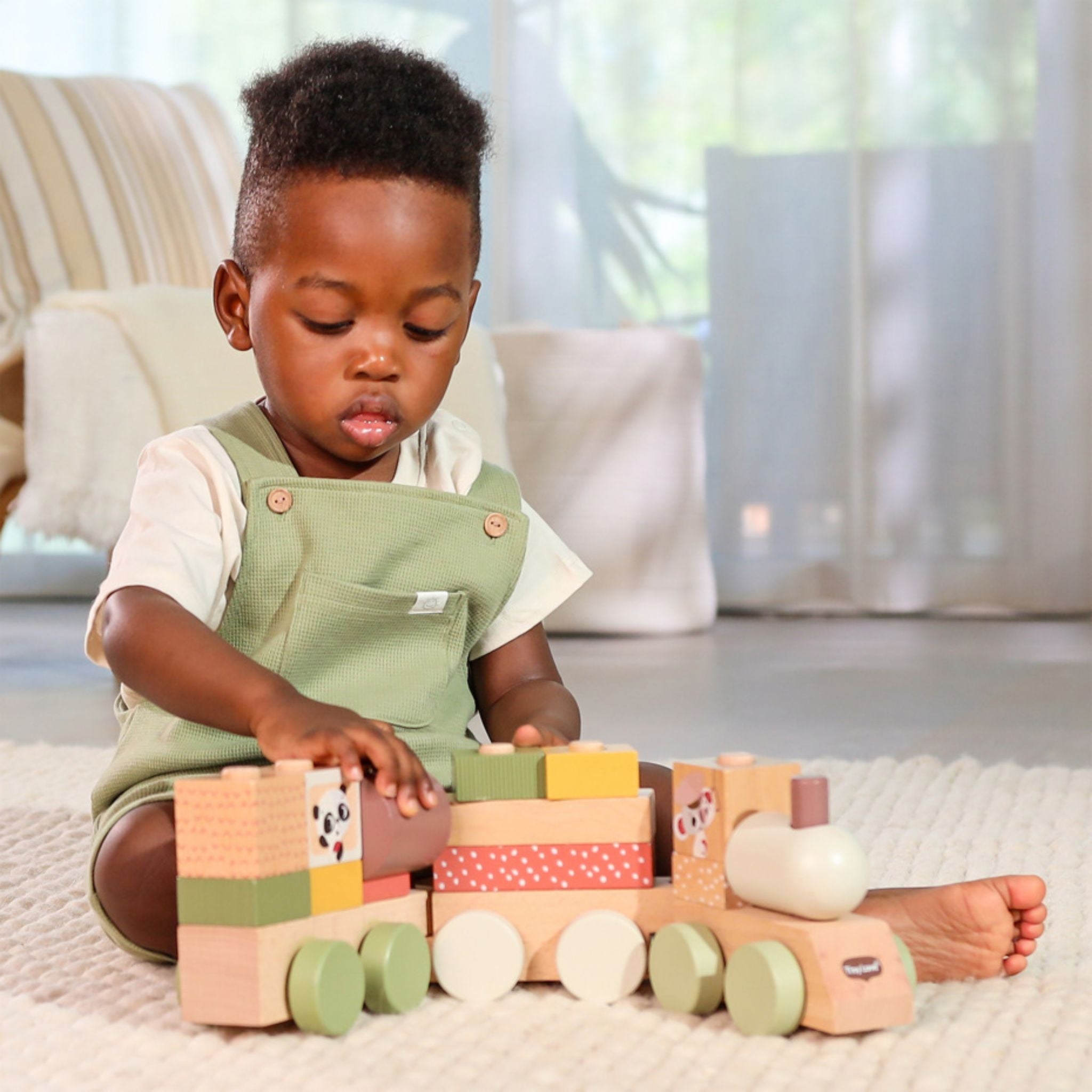 Tiny Love Wooden Stacking Train