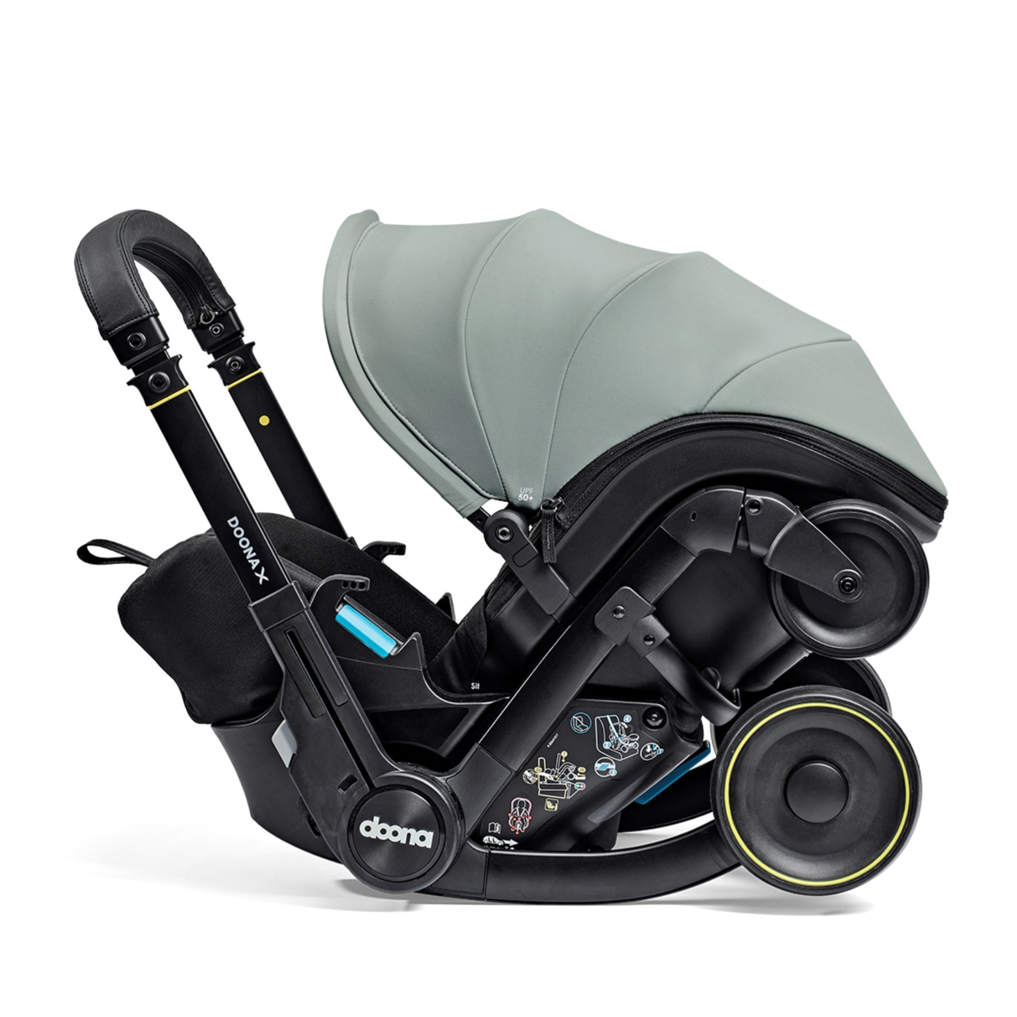 Doona X Infant Car Seat Stroller Nitro Black LittleBe