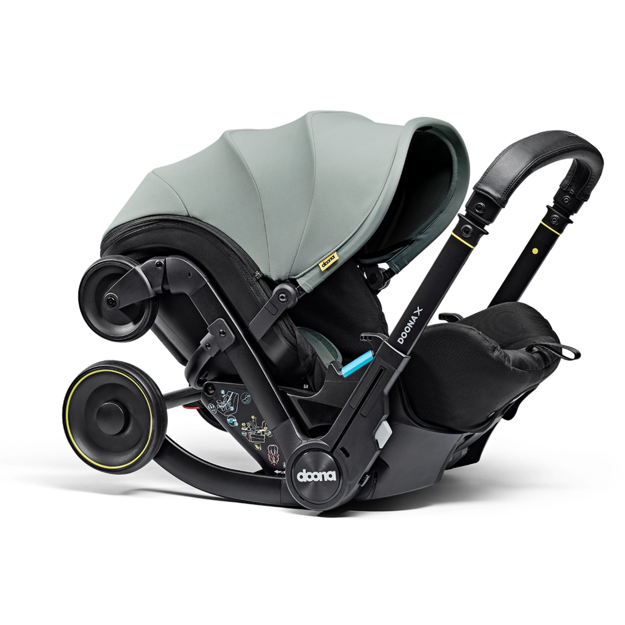 Doona X Infant Car Seat Stroller Nitro Black LittleBe