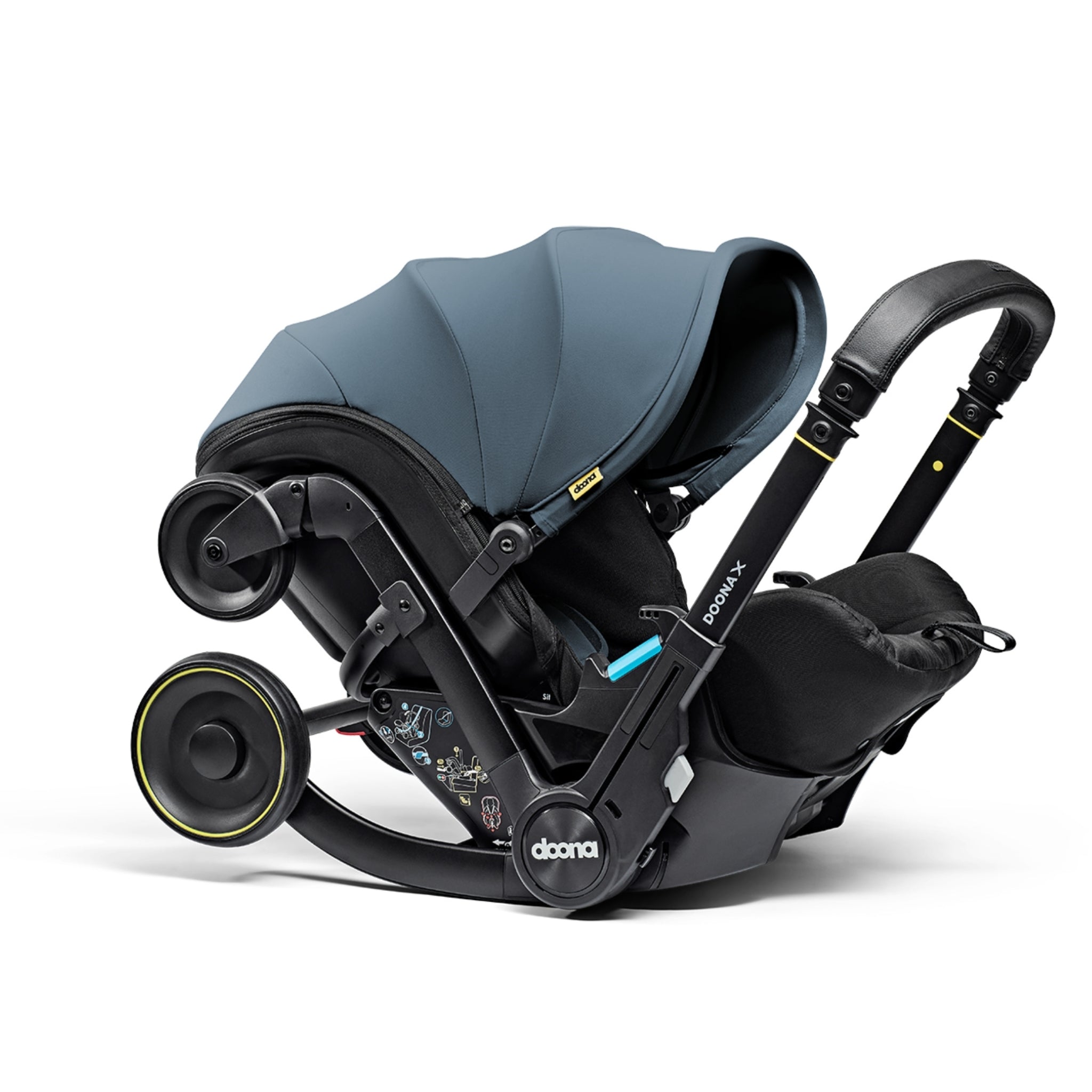 Doona X Infant Car Seat Stroller Nitro Black LittleBe