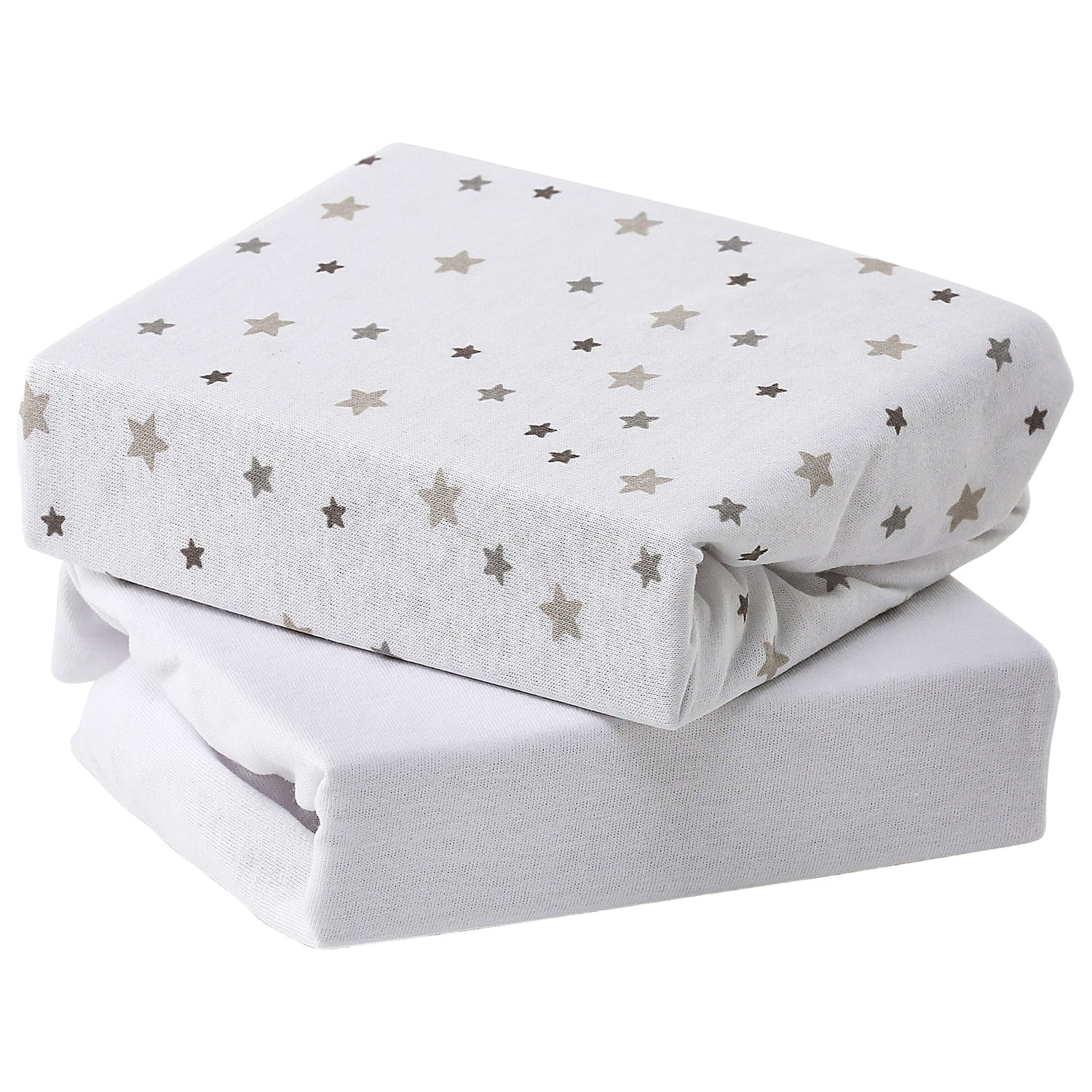 Cot Sheets - 120 x 60cm - 2 Pack - Baby Elegance