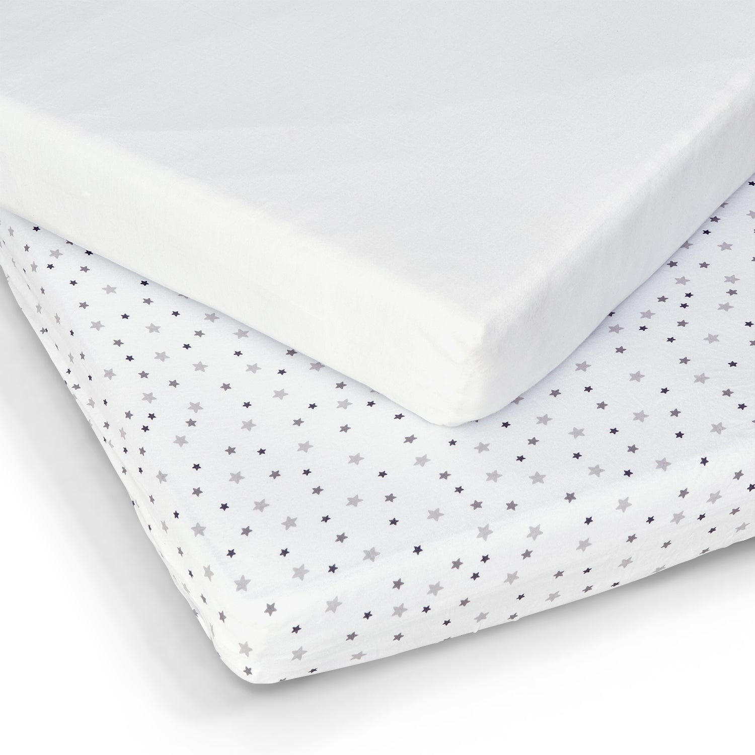 Cot Sheets - 120 x 60cm - 2 Pack - Baby Elegance