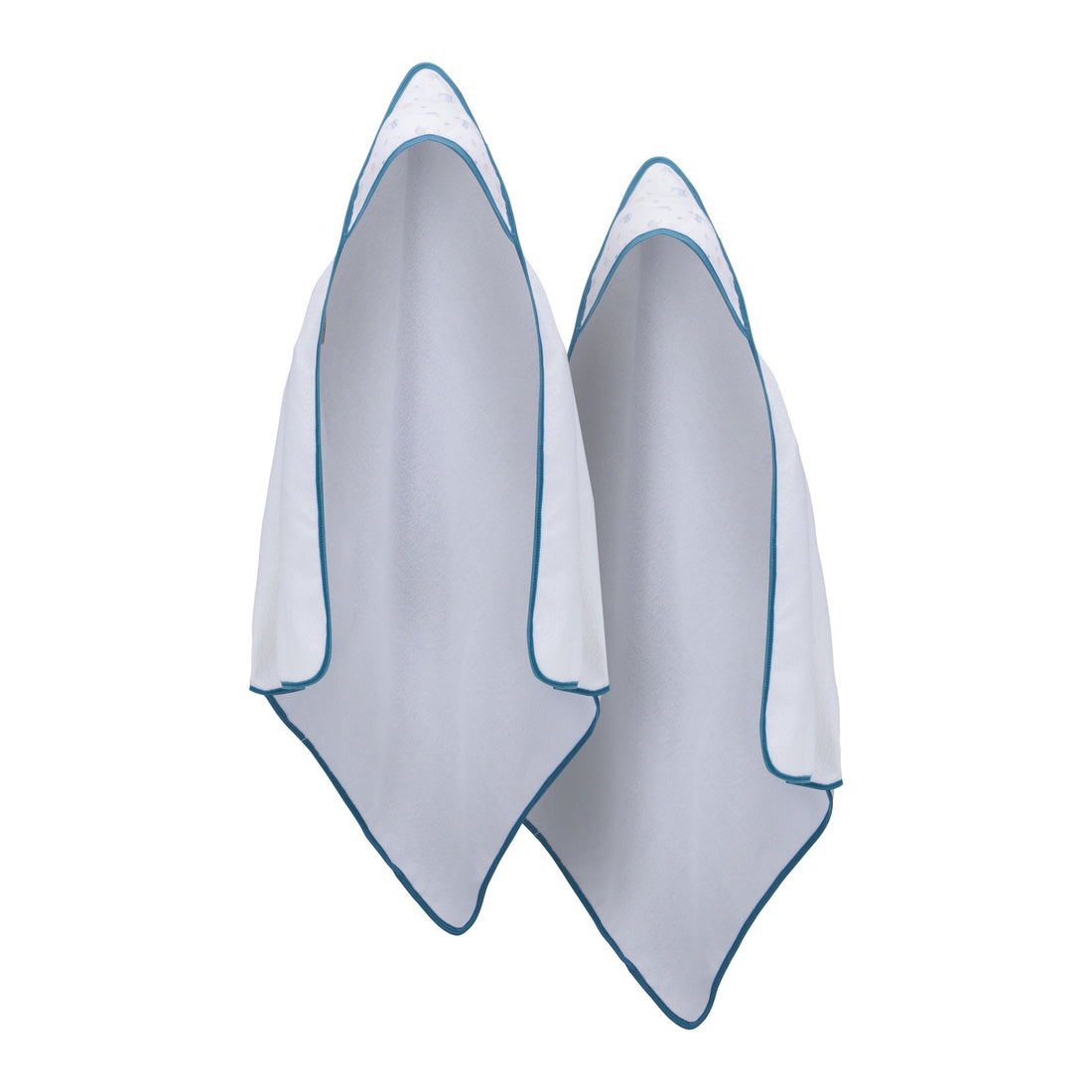 Hooded Towel - Under the Sea - 90 x 90cm - 2pcs - Baby Elegance