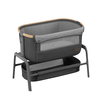 maxicosi homeequipment bed iora grey essentialgraphite 3qrtright