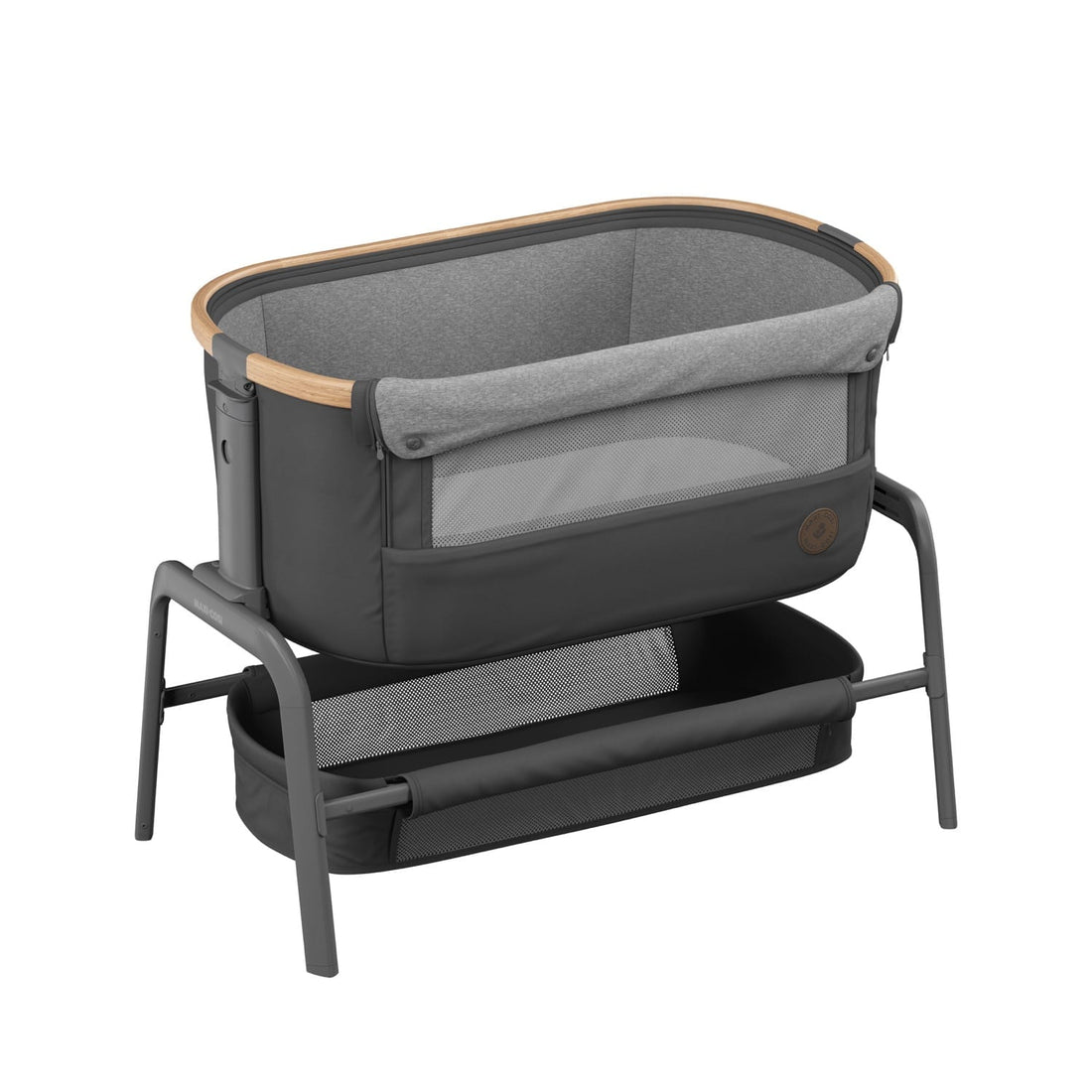 maxicosi homeequipment bed iora grey essentialgraphite 3qrtright