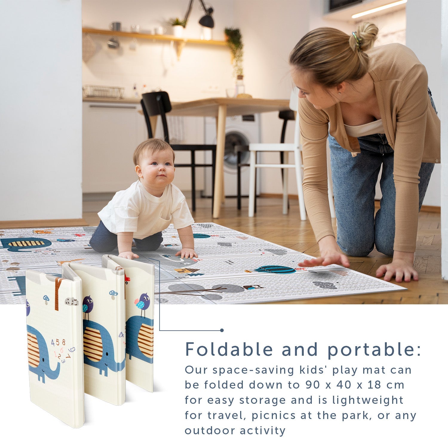 Baby Elegance Foldable Play Mat
