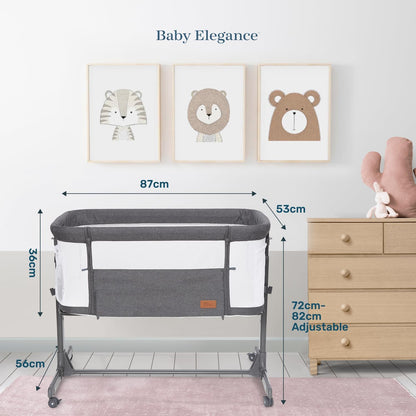 Baby Elegance Allta Bedside Crib